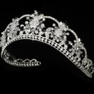 Black Accented Bridal Tiara HP 523