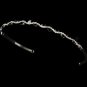 Wavy Black Stone Tiara HP 6008