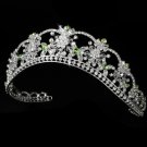 Green Crystal Bridal Tiara HP 523