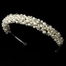 Pearl and Swarovski Crystal Bridal Headband HP 8308