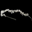 Wavy Freshwater Pearl & Crystal Bridal Headband HP 6418
