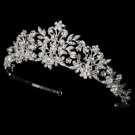 Swarovski Crystal and White Pearl Bridal Tiara HP 7102