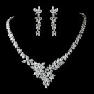 Stunning Cubic Zirconium Jewelry Set N 9830 E 4031