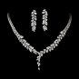 Stunning Cubic Zirconium Jewelry Set NE 2584