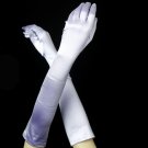Satin Bridal Bridesmaid Gloves - Lilac