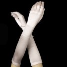 Satin Bridal Bridesmaid Gloves - Pink