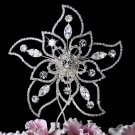 Crystal Flower Cake Top CJ 1020