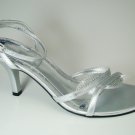 Enzo Silver Evening Shoes