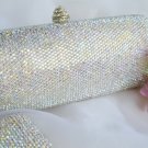 Bridal Evening Bag w/ Swarovski Crystals EB 0128 AB