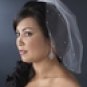 Fine Bird Cage Style Blusher Face Veil 501 with Scattered Pearls