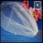 Bird Cage Style Blusher Face Veil with Scattered Swarovski Rhinestones (V 502)