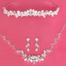 Matching Bridal Jewelry & Tiara Set 6439