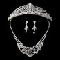 Swaroski Crystal Jewelry & Tiara Set HP 7093 & NE 7209