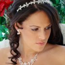 Matching Pearl Bridal Jewelry & Headband Style Tiara HP 7020 & NE 7607