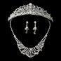 Swarovski Crystal Necklace Earring & Tiara NE 7209 HP 7093