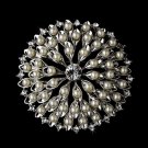 Brooch 65 Silver Ivory