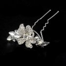 Rhinestone Silver Bridal Hair Pin 93