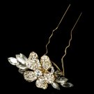 Gold Plated Bridal Hair Pin 93