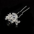 Silver Rhinestone Bridal Hair Pin 95