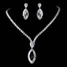 Stunning Cubic Zirconium Jewelry Set N 5067 & E 5400