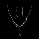 Necklace Earring Set NE 7157 Turquoise Green
