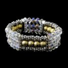Festive Gold Crystal Bracelet 8503