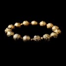 Colorful Gold Crystal Bracelet 8504