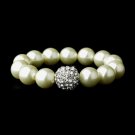 Vintage Ivory Pearl Bracelet 8552