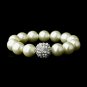 Vintage Ivory Pearl Bracelet 8552