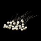 Bouquet Jewelry 960 White 2" Pin (144 Per Box)