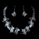 Clear Necklace Earring Set 8548