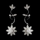 Silver Clear Earring Set 1774
