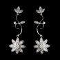 Silver Clear Earring Set 1774
