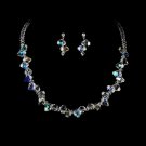 Swarovski Crystal Necklace & Earring Set NE 8257