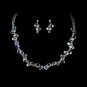 Swarovski Crystal Necklace & Earring Set NE 8257