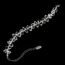 Clear Swarovski Crystal Bridal Bracelet B 8123