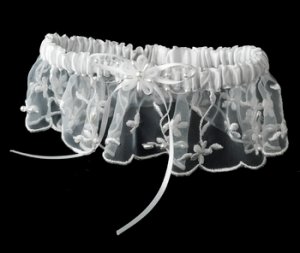 Garter 183 White