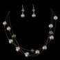Necklace Earring Set NE 8362 Gold