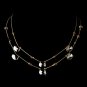Necklace 8140 Gold Light Brown