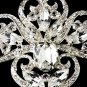 Silver Clear Brooch 44