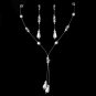 Necklace Earring Set NE 8357 White