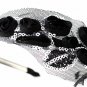 Silver Black Headpiece 8455
