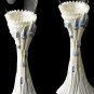 Lt Blue Cinderella Castle Wedding Toasting Flutes