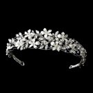 Silver Tiara Headpiece 7329