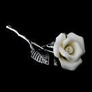 Porcelain White Rose