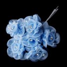 Light Blue Flower Bunch BQ 7016