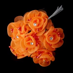 Orange Flower Bunch BQ 7016