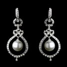 Silver Clear Earring Set 25356