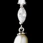 Silver Pearl Earring Set 2582