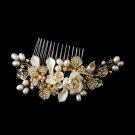 Gold Headpiece Comb 8278